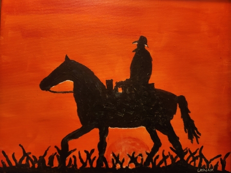 Cowboy Life by artist Kurt Lapham